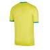 Brasilien Fußballbekleidung Heimtrikot WM 2022 Kurzarm